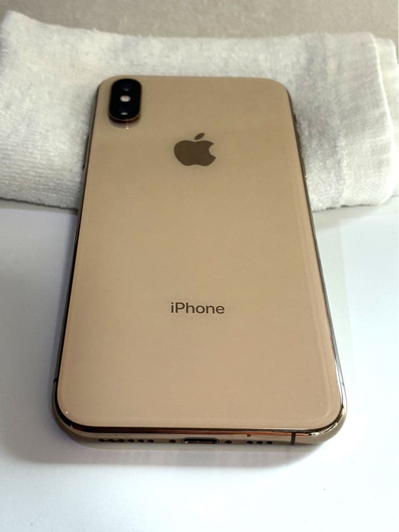 iPhone XS 256G ゴールド シムフリー