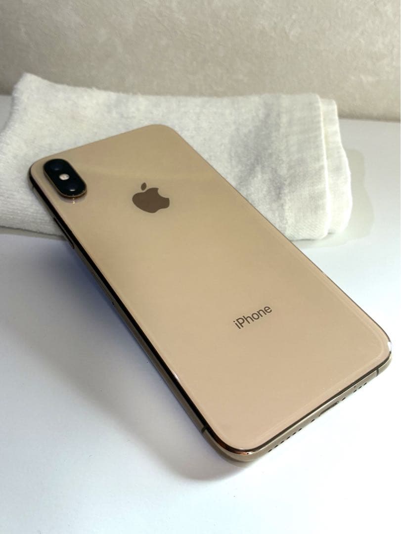 iPhone XS 256G ゴールド シムフリー