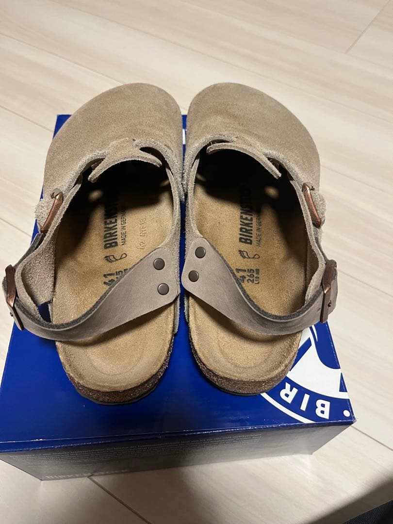 BIRKENSTOCK スエード クロッグサンダル 41