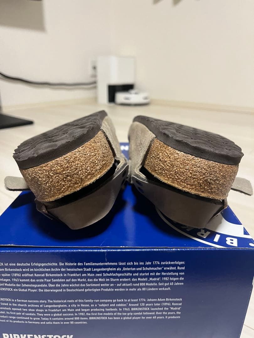 BIRKENSTOCK スエード クロッグサンダル 41
