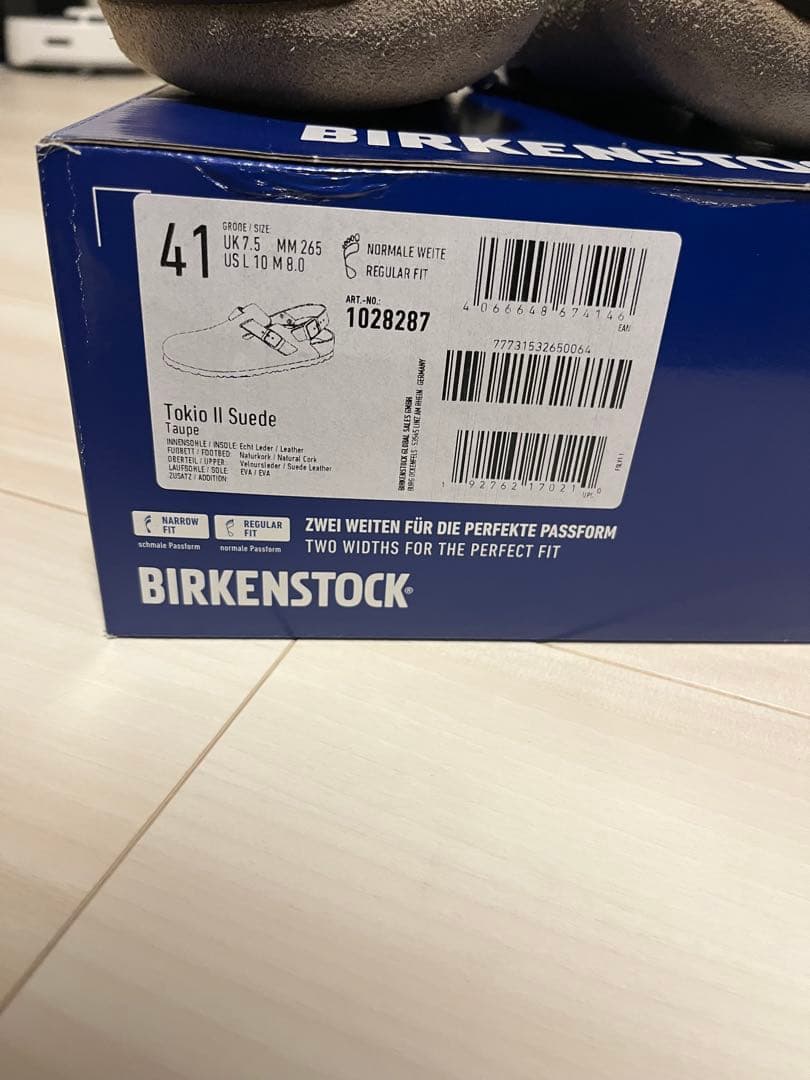 BIRKENSTOCK スエード クロッグサンダル 41