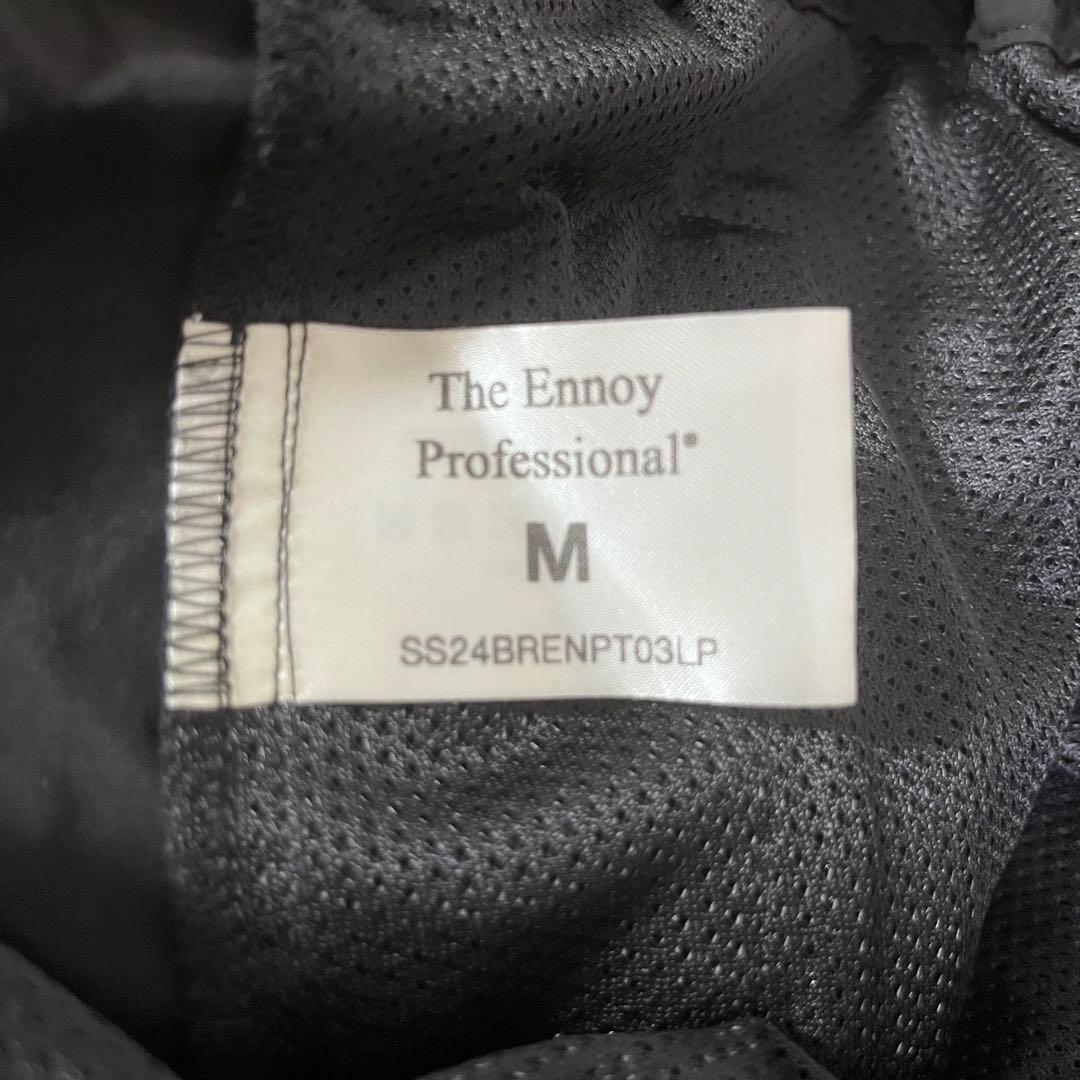 ENNOY Nylon Easy Shorts 24SS ブラック ハーフパンツ