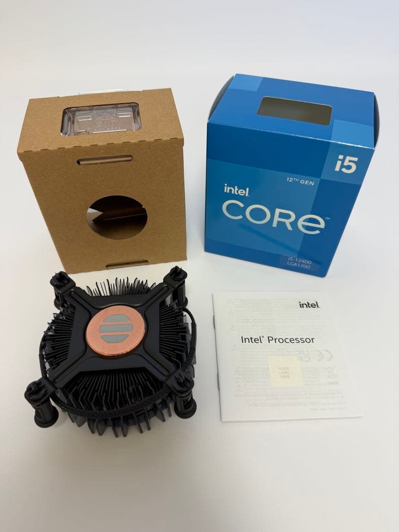 も*も様 【動作確認済】Intel12400+メモリ32GB+ CPUクーラー