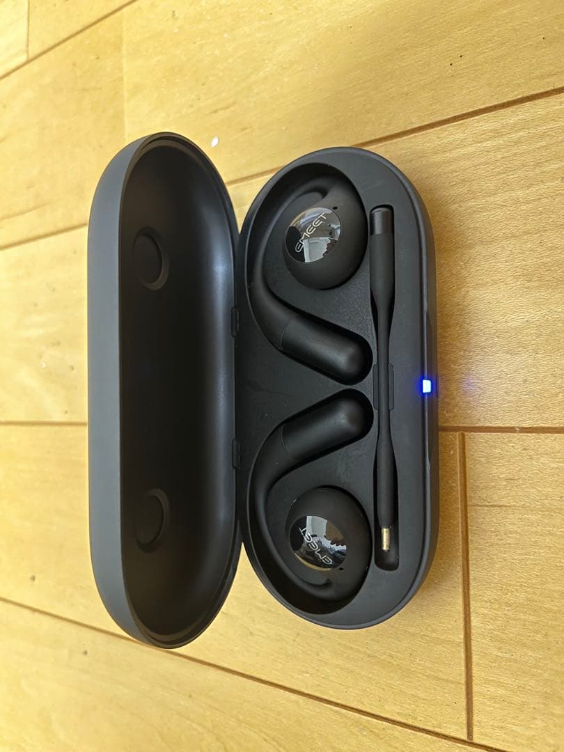 EMEET Air Flow ワイヤレスイヤホン ブラック