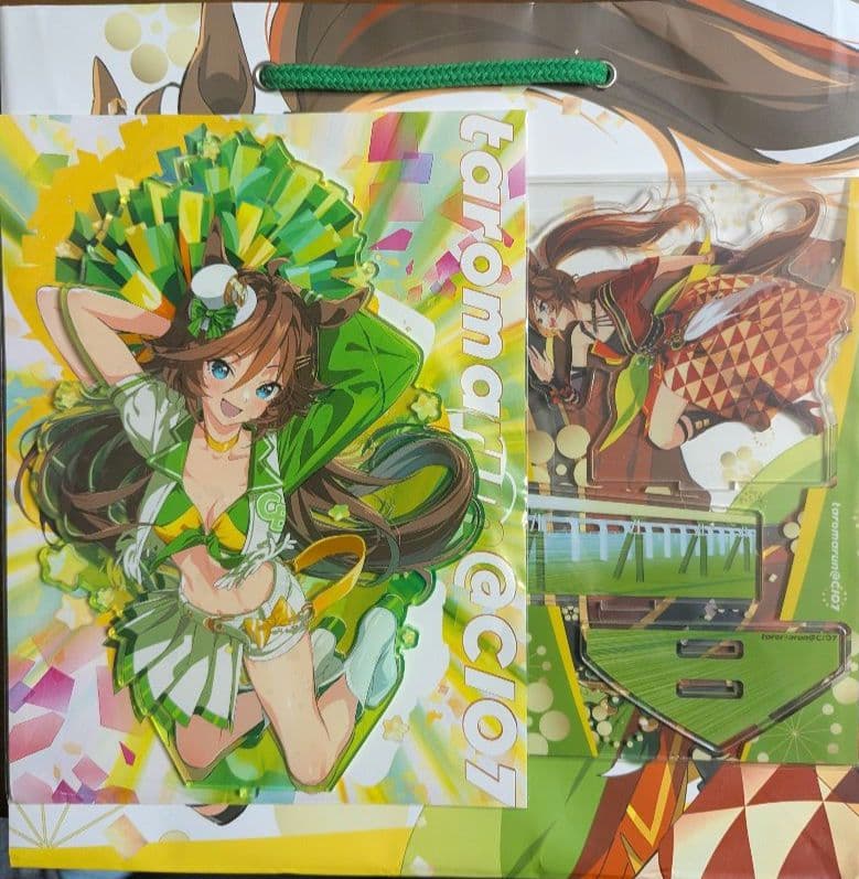 ウマ娘　たろうまる　C107新刊+ビッグアクリルスタンド+モバイルバッテリー