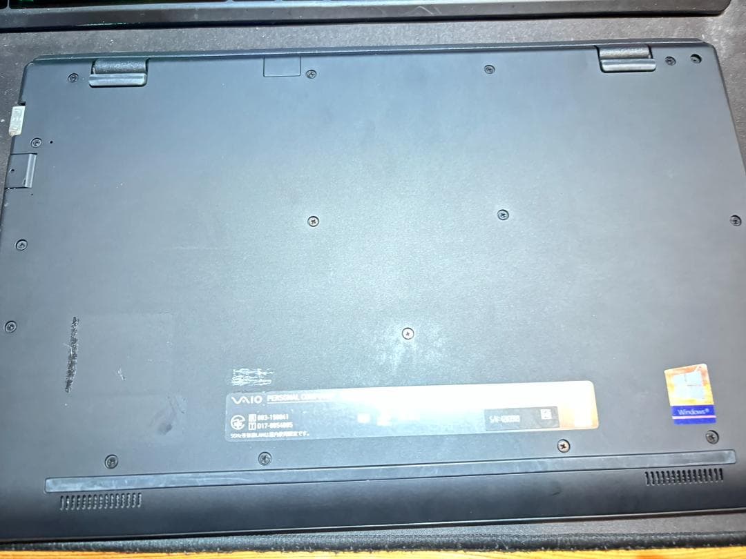 【ジャンク】VAIO Pro PG11/8世代Corei5/256GB/8GB