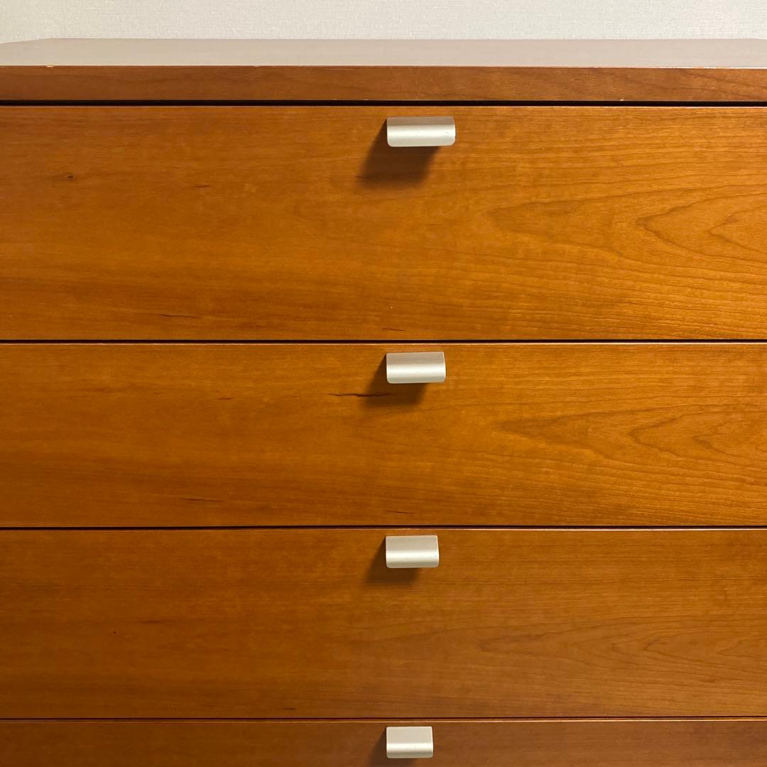 Baniounico★6段ハイチェスト 廃盤品 noiシリーズ　チェリー材