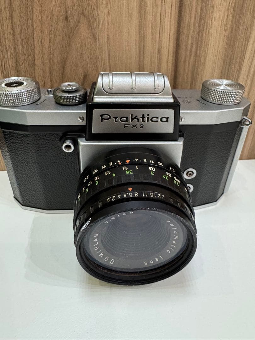 praktica FX3 カメラ 旧ソ連占領刻印あり レンズ付き