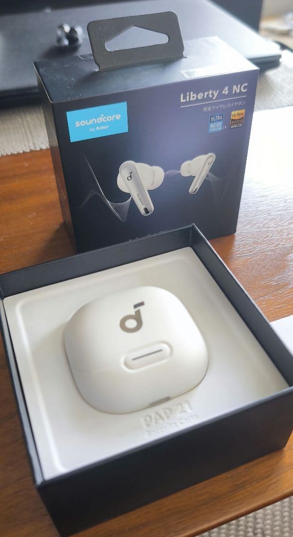 【美品】soundcore Liberty 4 NC ワイヤレスイヤホン