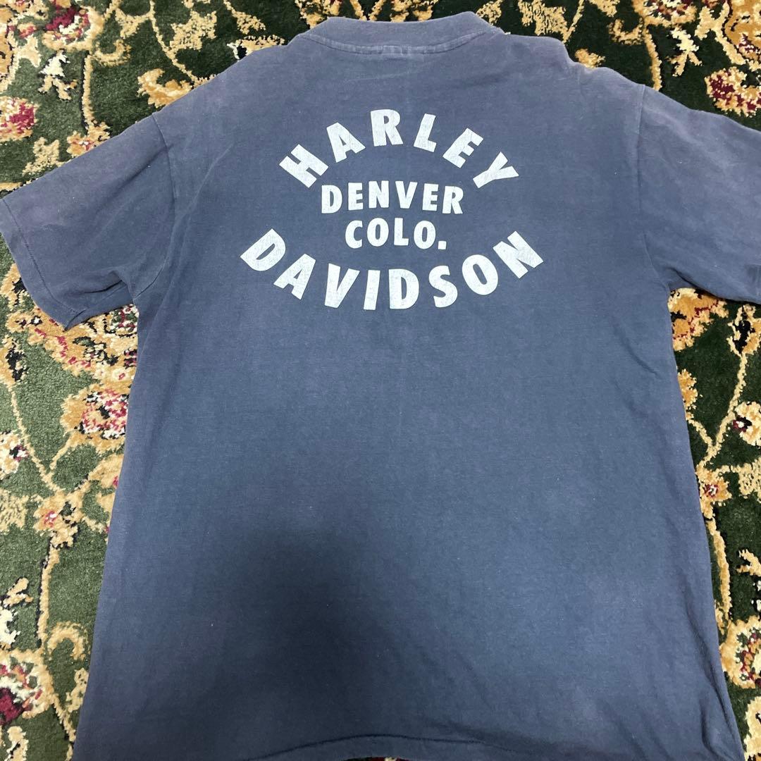 US製　Harley Davidson イーグルデザイン Tシャツ L