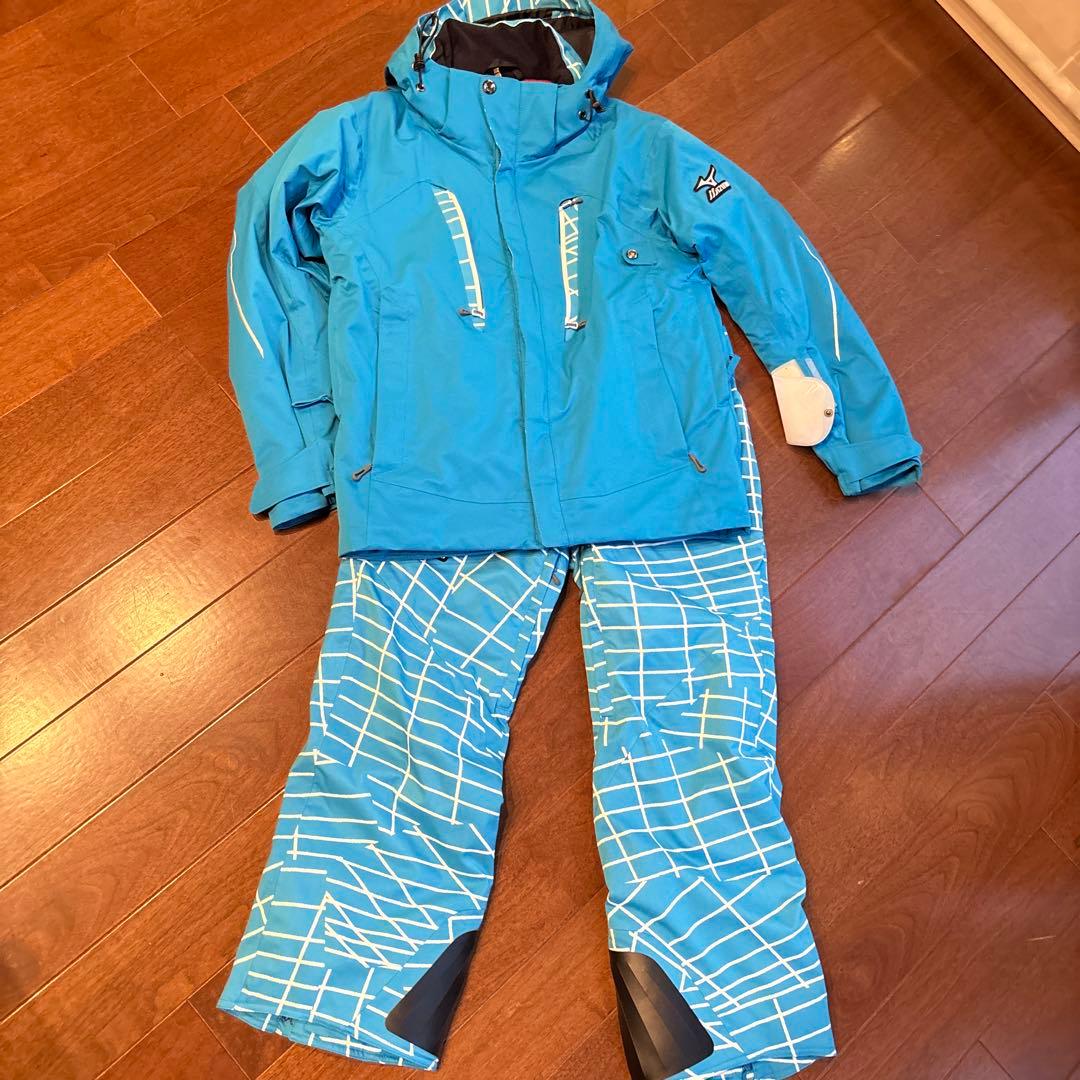 送料無料ミズノ　デモチーム　スキーウェア上下セット　2XS ブレスサーモ