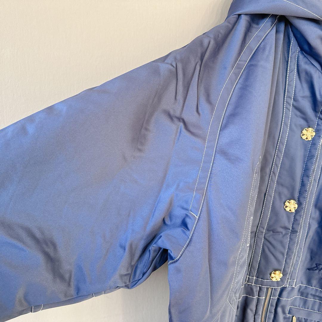 【ヤマハ】スキーウェアセットアップ　トップス：L紺　パンツ：66-76ベージュ