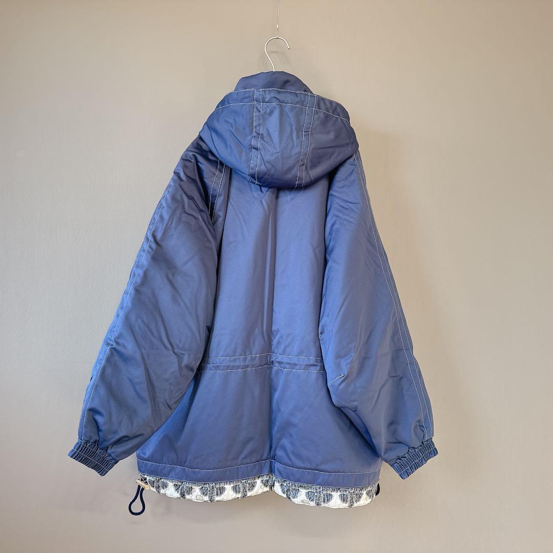 【ヤマハ】スキーウェアセットアップ　トップス：L紺　パンツ：66-76ベージュ