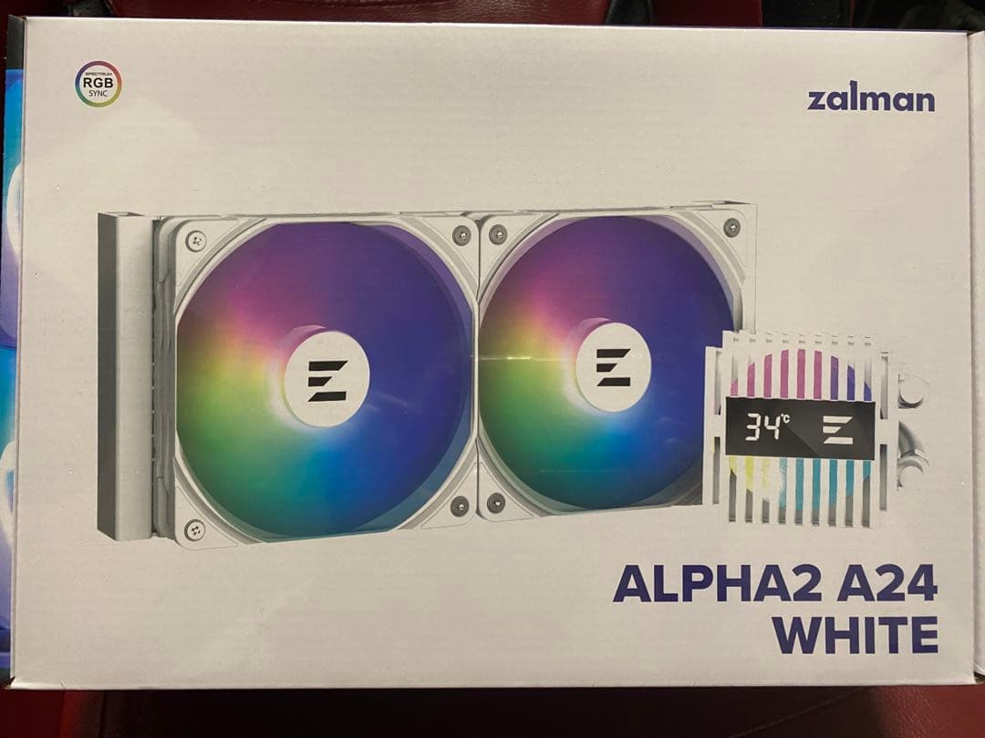 ZALMAN ALPHA24 A24 White 簡易水冷CPUクーラー