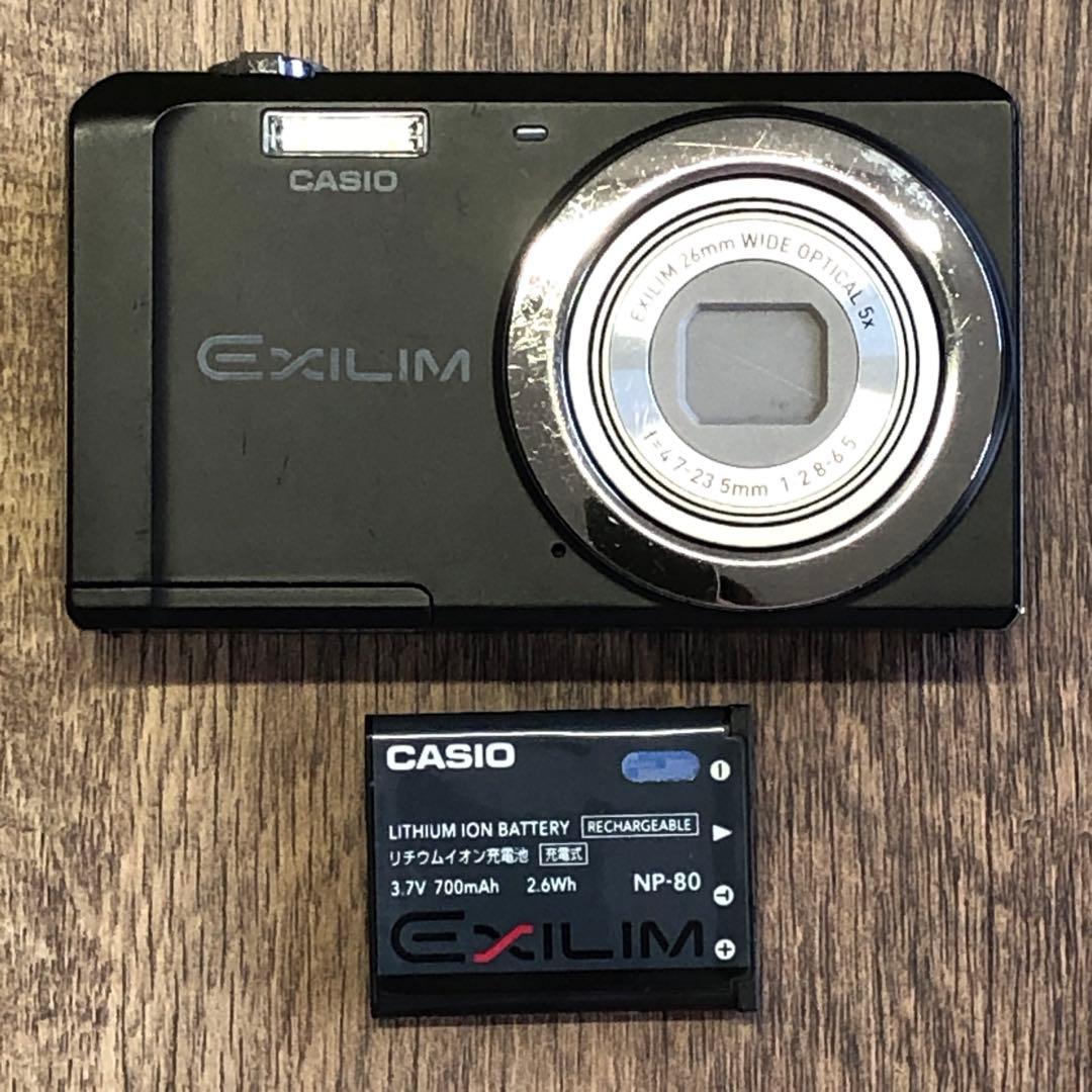 動作確認済 CASIO EXILIM EX-ZS5 ブラック