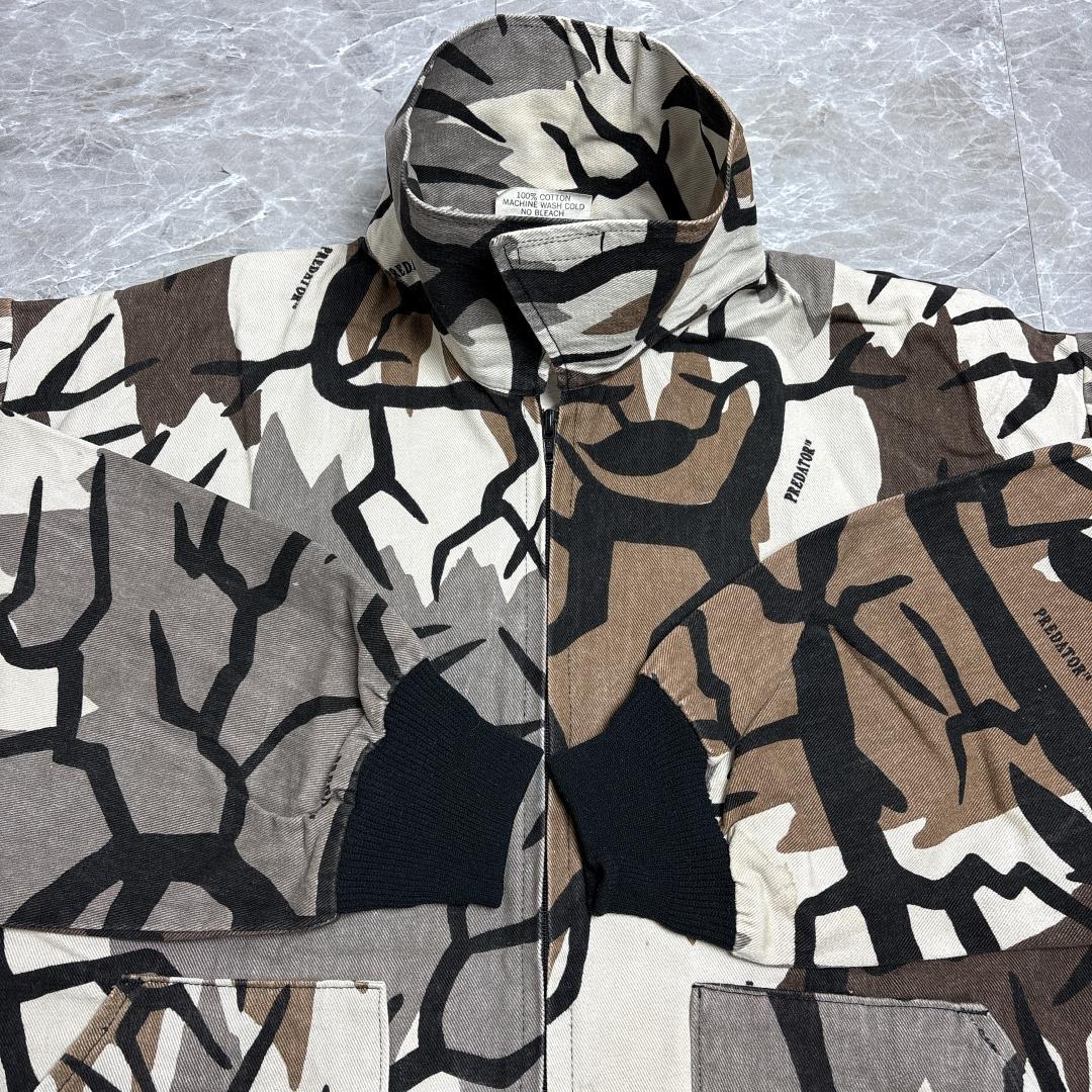 希少 PREDATOR CAMO USA Military Jacket 3XL