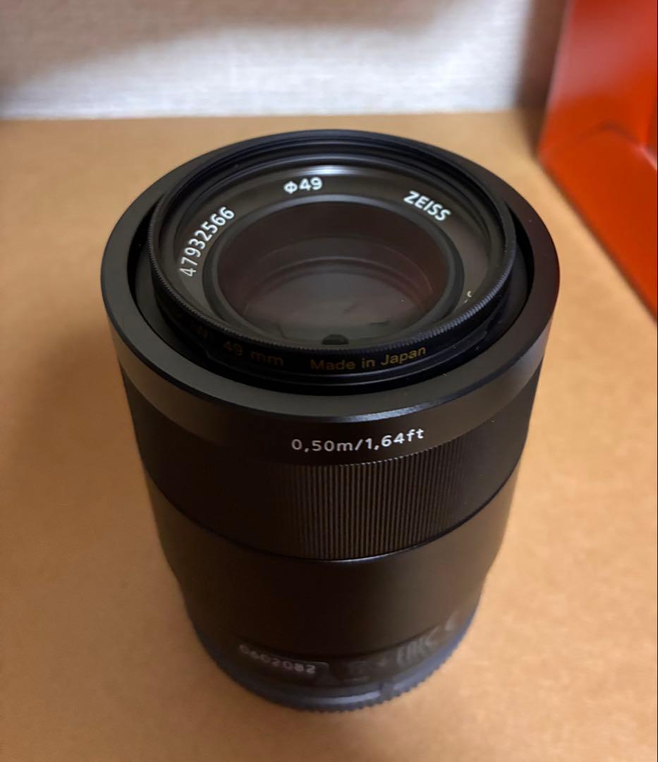SONY sonnar T＊ FE 55mm F1.8 ZA プロテクター付き