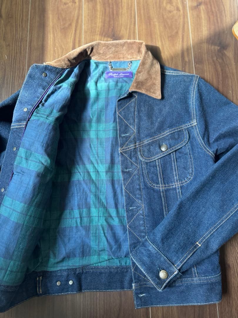 Ralph Lauren パープル　デニムジャケット