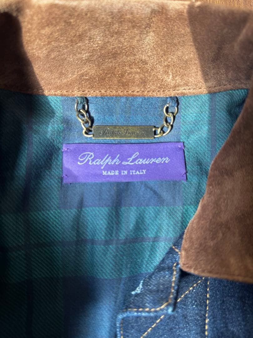 Ralph Lauren パープル　デニムジャケット
