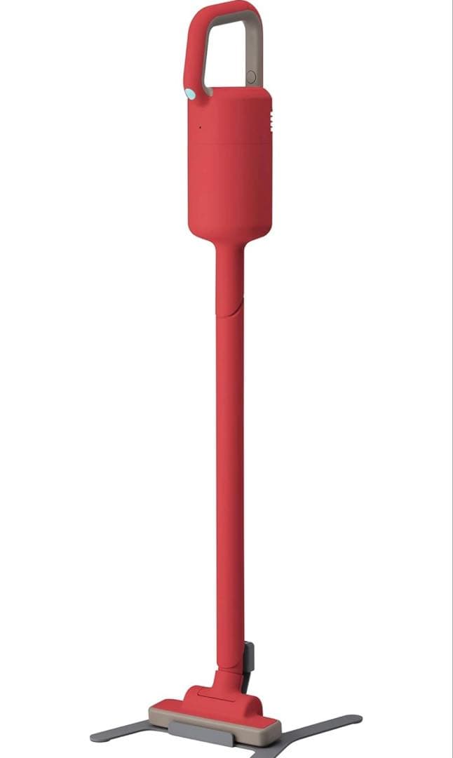 安心の保証付±0 プラスマイナスゼロ コードレスクリーナー レッド