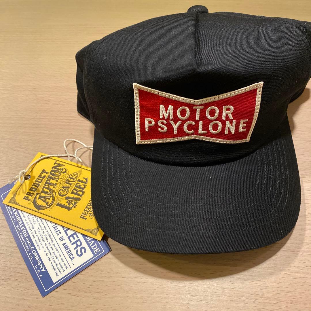 フリーホイーラーズ モーターサイクロンキャップ　黒　新品未使用