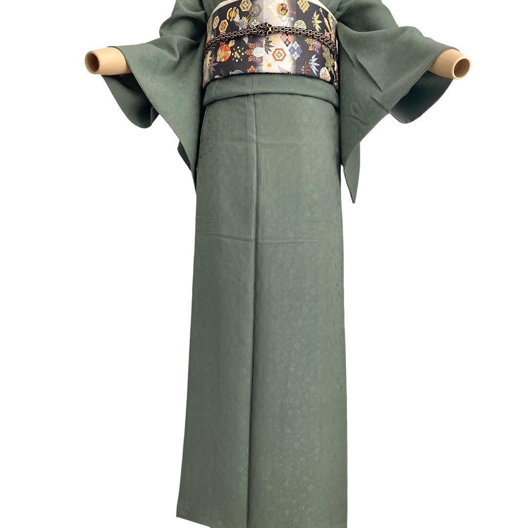 ★ twin R様★草緑 色無地　着物　礼装 卒業式 入学式 フルセット可