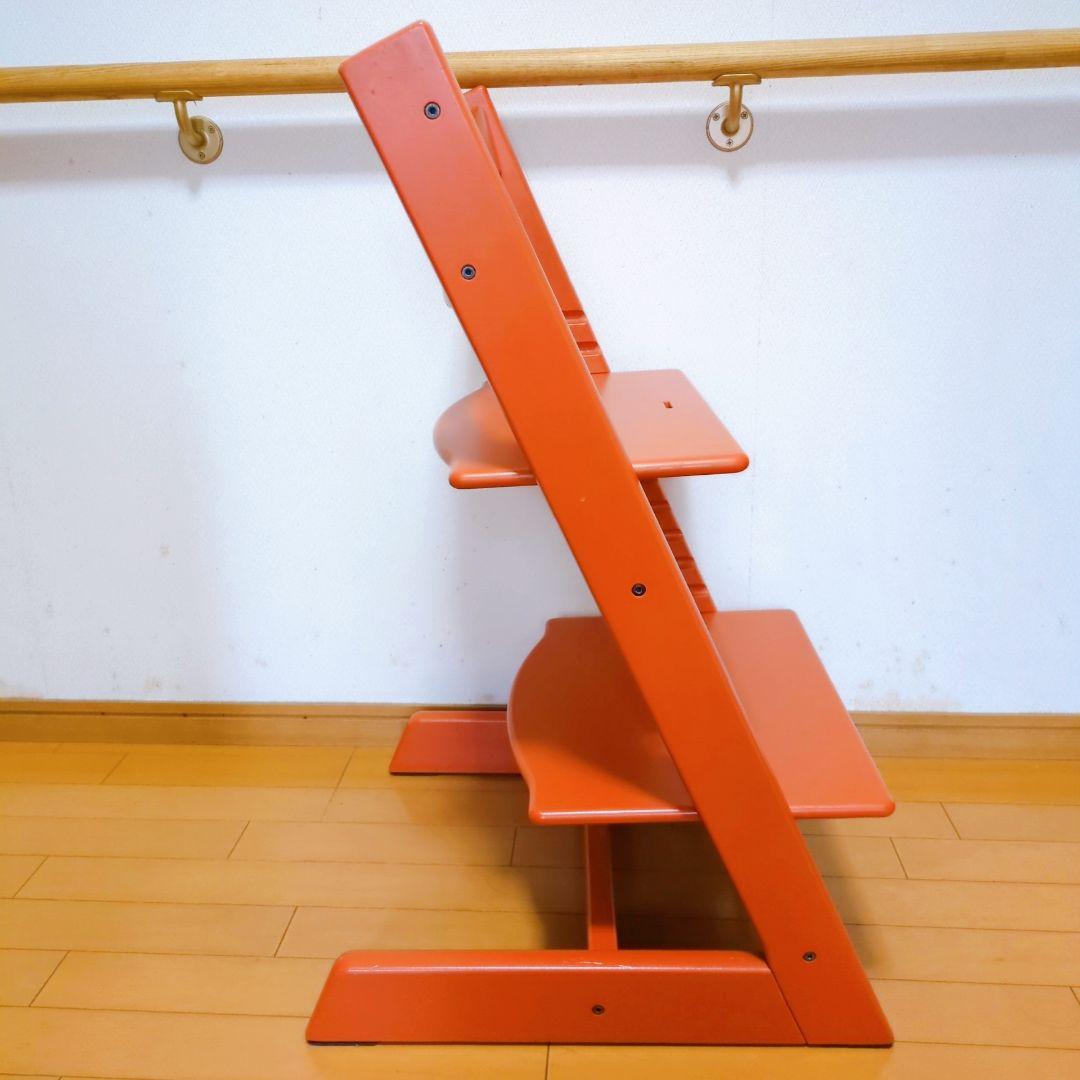 ⭐STOKKE ストッケ トリップトラップ シリアル4 人気のオレンジ♪