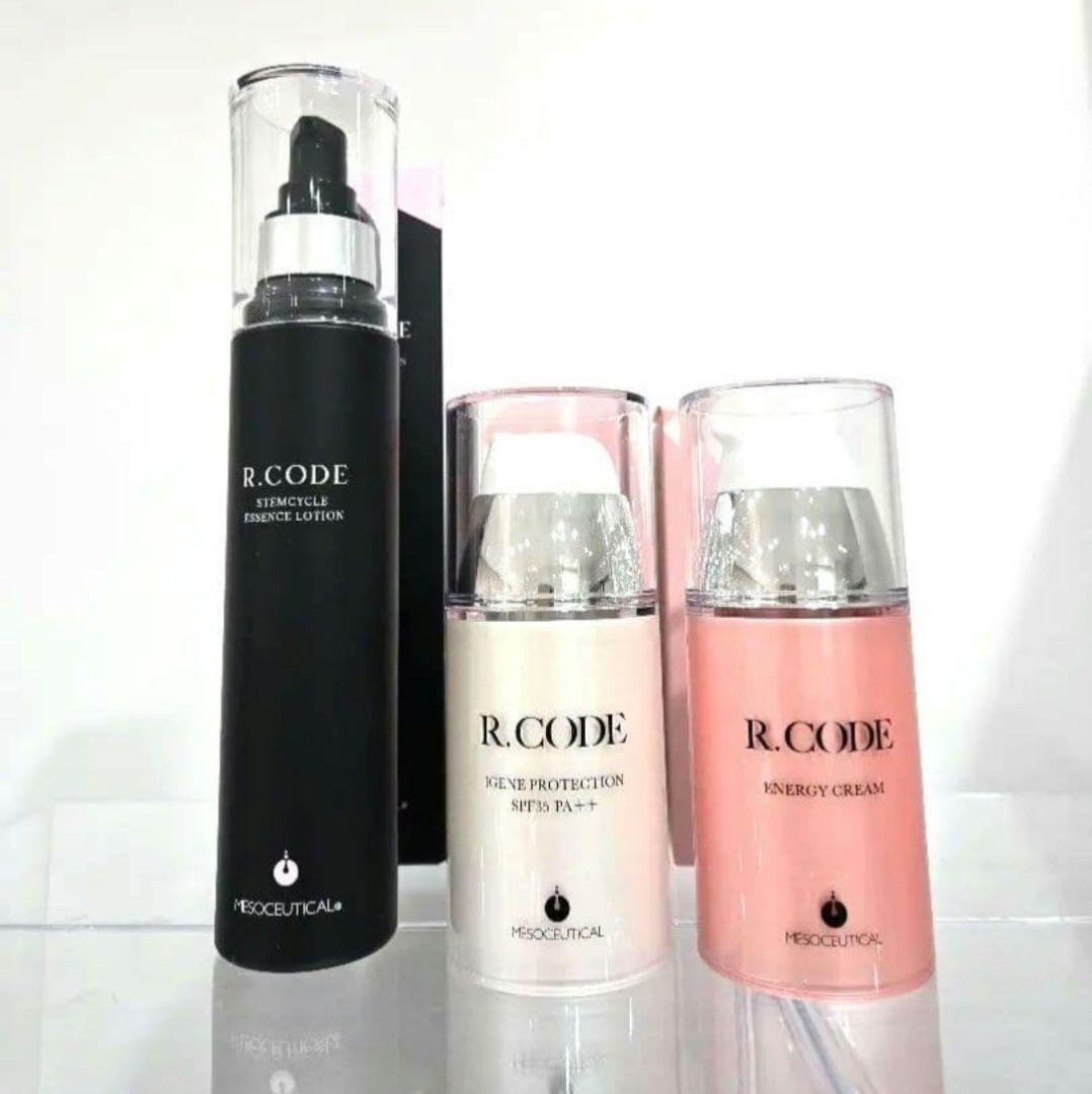 R.CODE　アールコード　化粧水&クリーム2種の3点セット