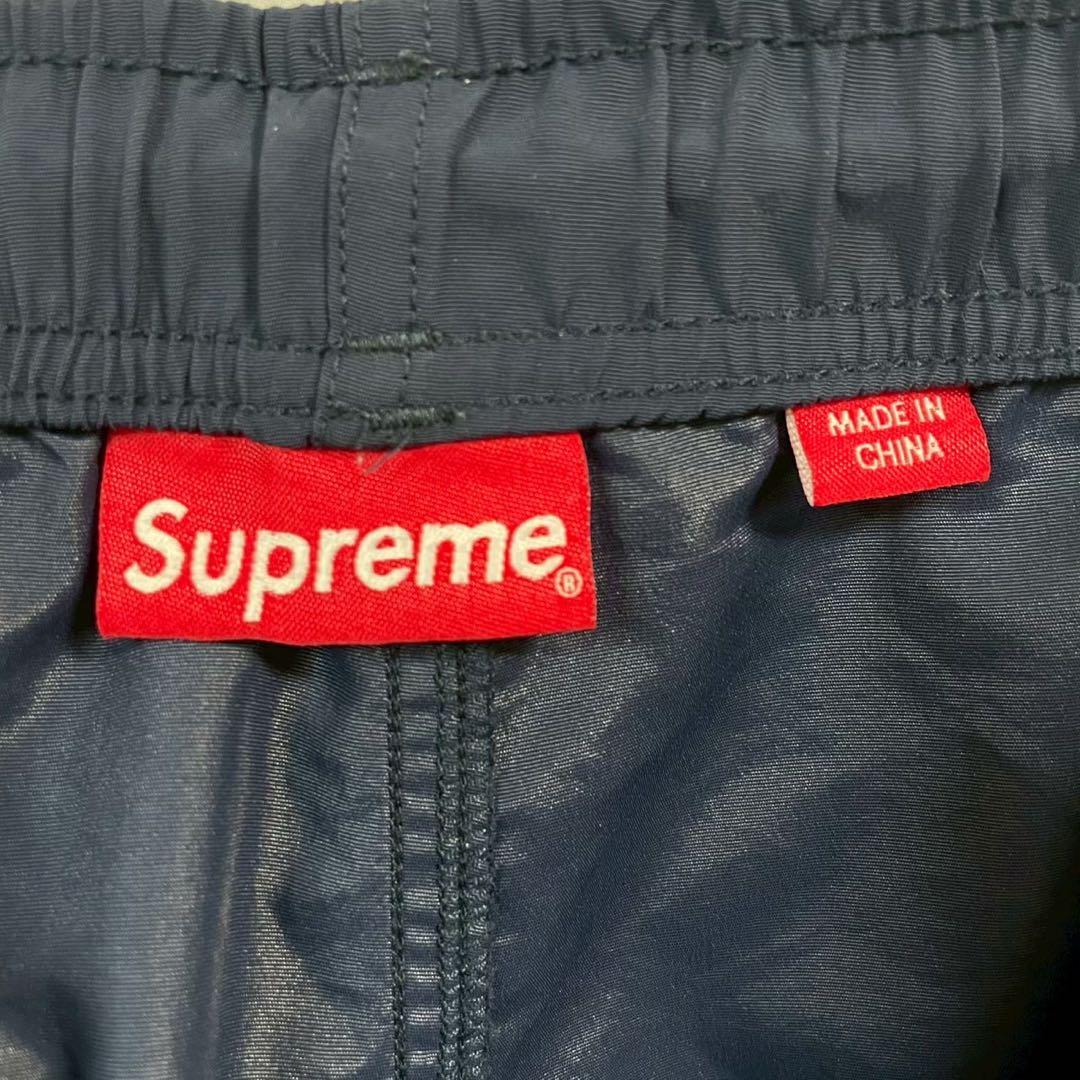 1【人気L】シュプリーム☆刺繍オールドイングリッシュ ハーフパンツ極美品7163