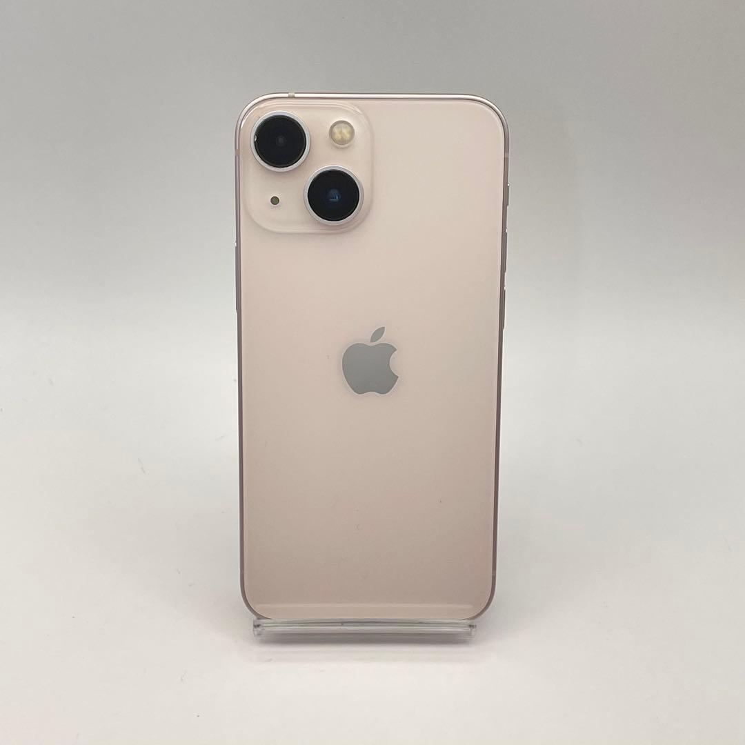 iPhone 13mini 128GB 大容量バッテリー新品100% ピンク