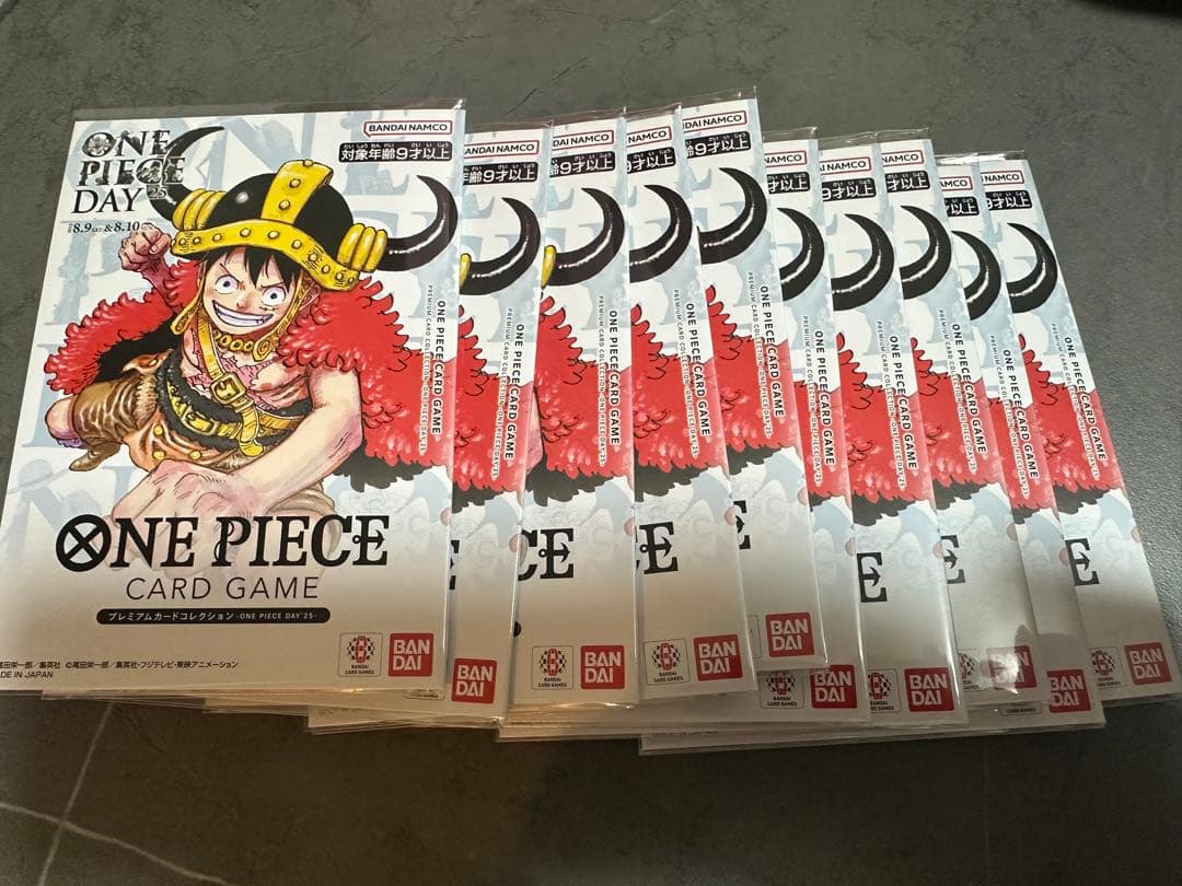 ONE PIECEカードゲーム DAY'25プレミアムカード- 10セット
