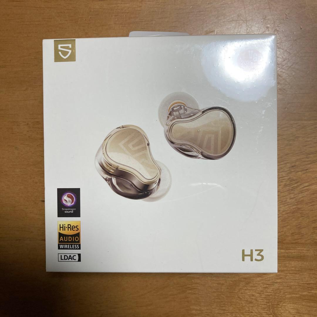 【新品・未開封】SOUNDPEATS H3 TWS デュアルBA+12mmDD