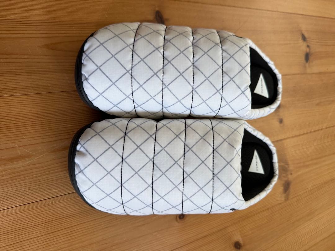 新品　SUBU × and wander エコパックパーマネントサンダル S2