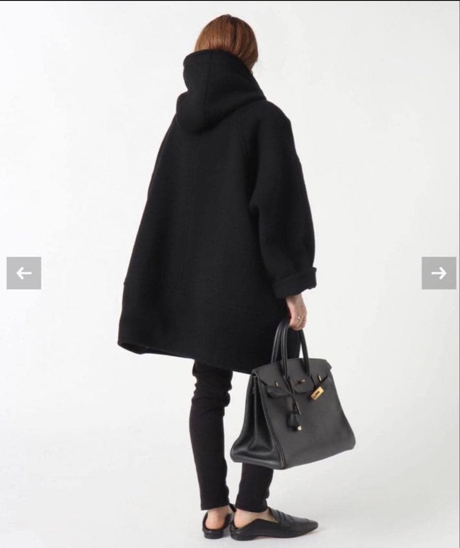 【美品】AP STUDIO モッサオーバーフーディーコート