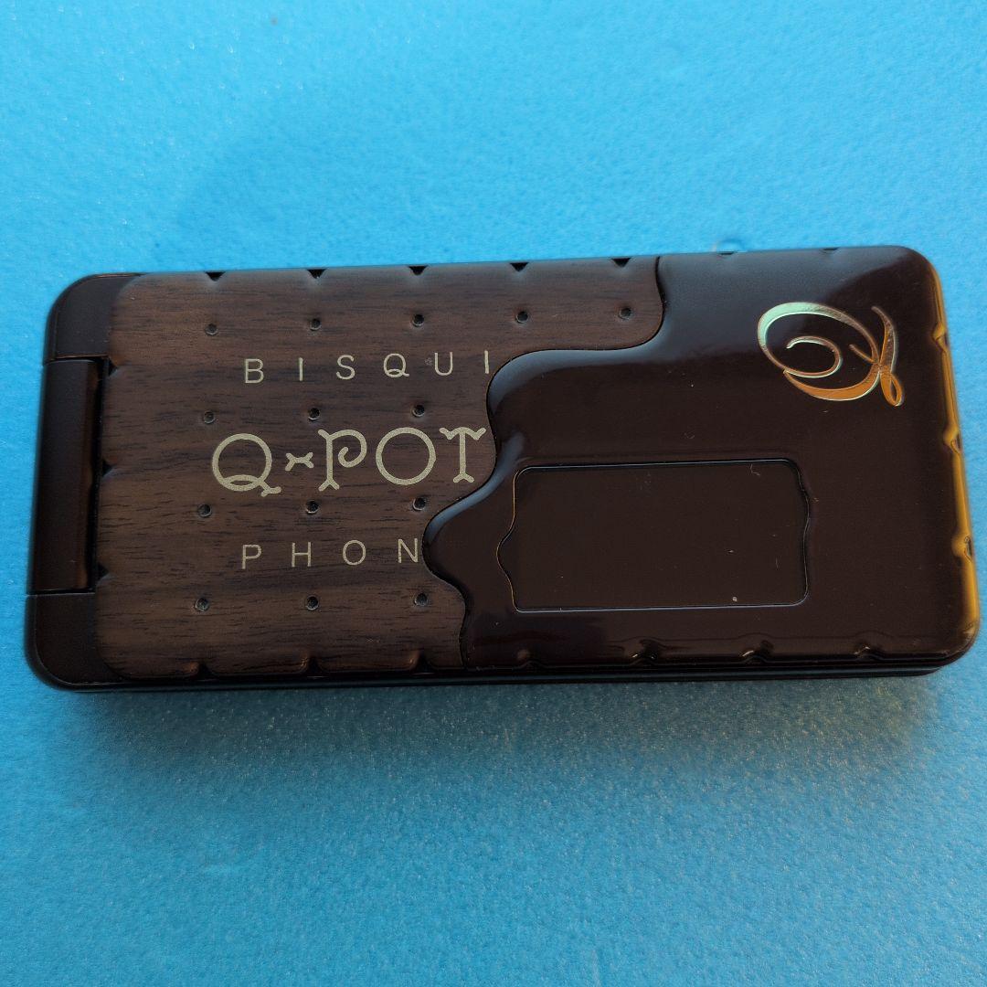 Q-pot. Phone SH-04C docomo チョコレートビスケット