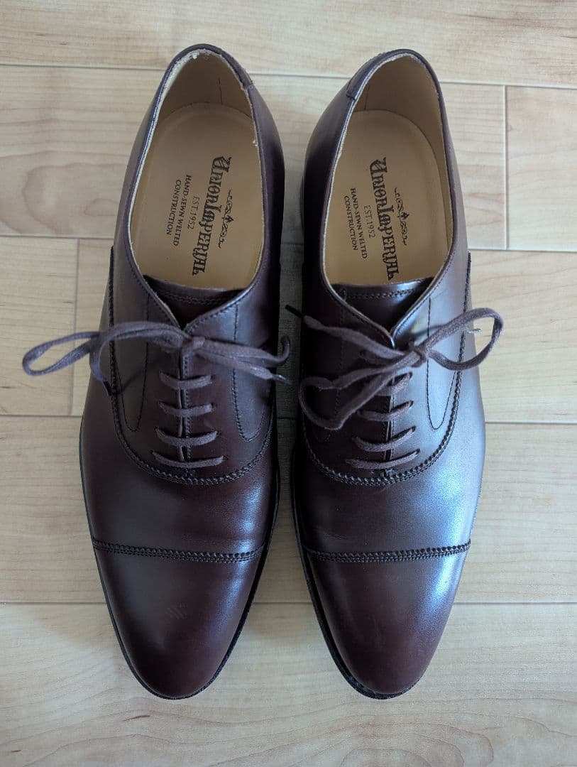 【未使用品✨️】Union Imperial ストレートチップ 26cm 箱付き