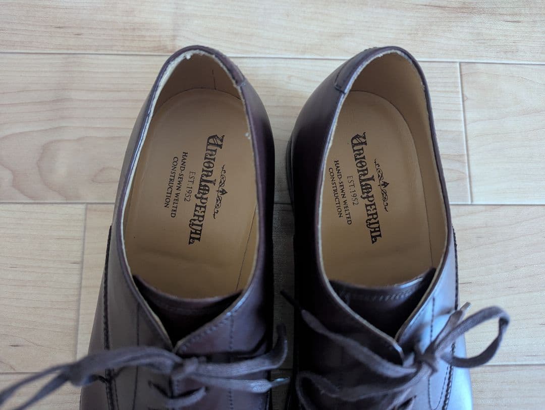 【未使用品✨️】Union Imperial ストレートチップ 26cm 箱付き