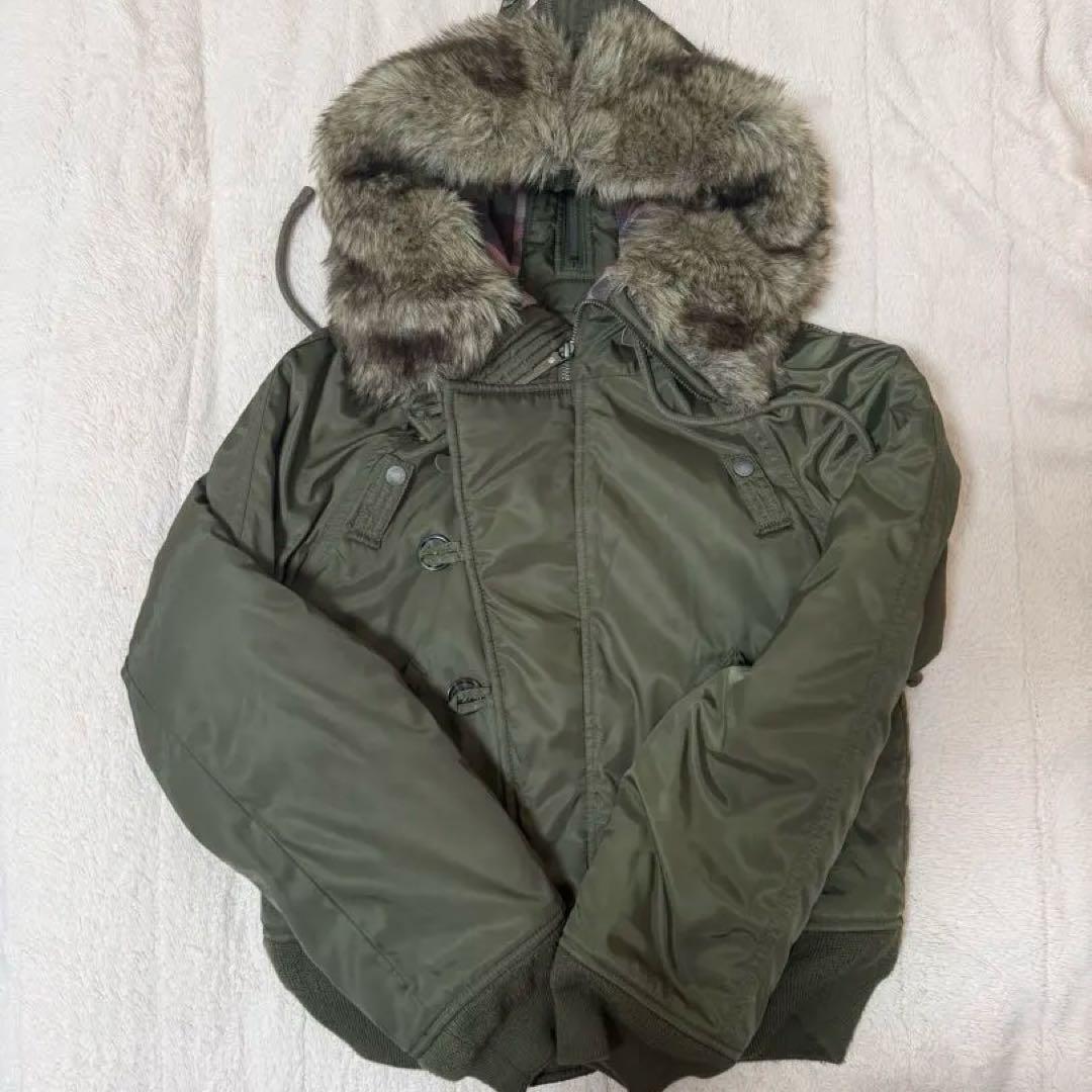 DIESEL N2B ミリタリージャケット オリーブグリーン