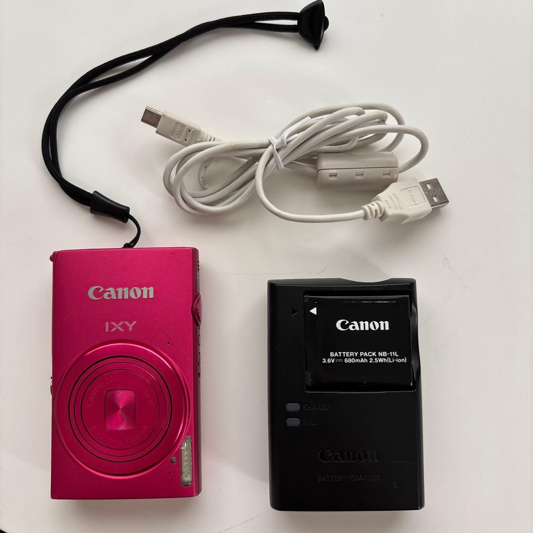 Canon IXY 420F ピンク　バッテリーチャージャー　バッテリー2個付き