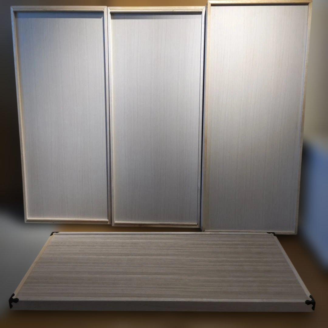 桐箱 3段 着物 衣類収納ケース