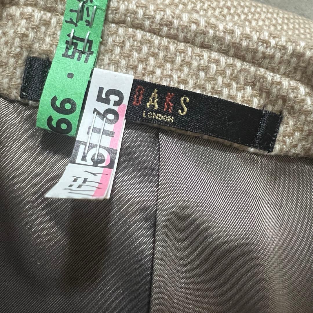 美品♡ メンズ 日本製♡ ダックス カシミヤ100% 上質 ジャケット ベージュ