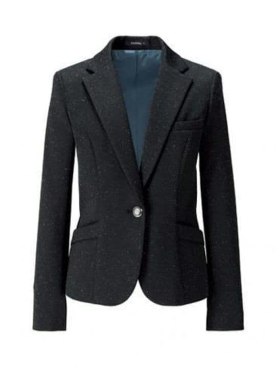 ボンマックス 事務服 ジャケット スカート 上下セット ブラック 11号13号