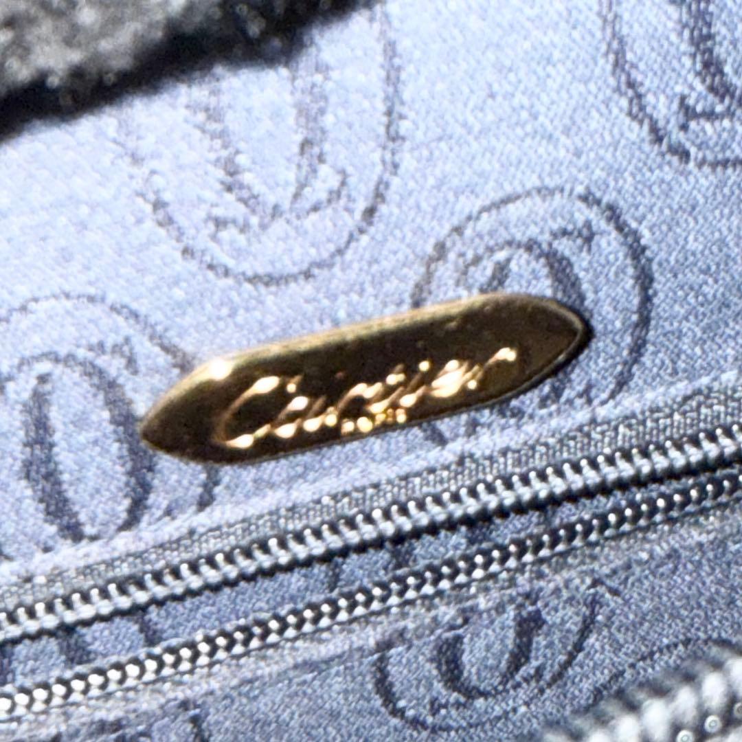 ⭐️カルティエ⭐️サファイアライン ショルダーバッグ ブラック レザー