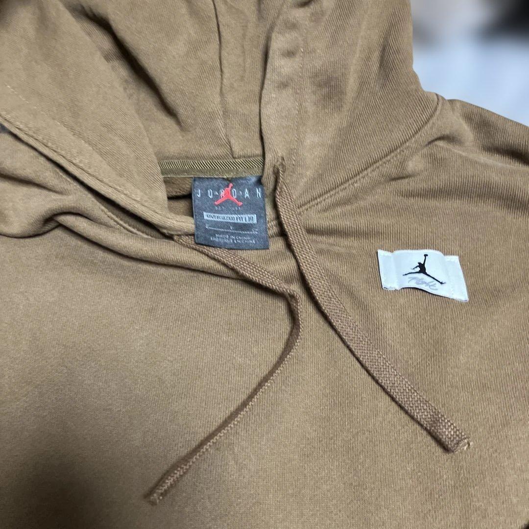Jordan ブラウン フード付きスウェットセット　NIKE