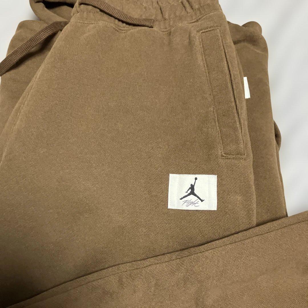 Jordan ブラウン フード付きスウェットセット　NIKE