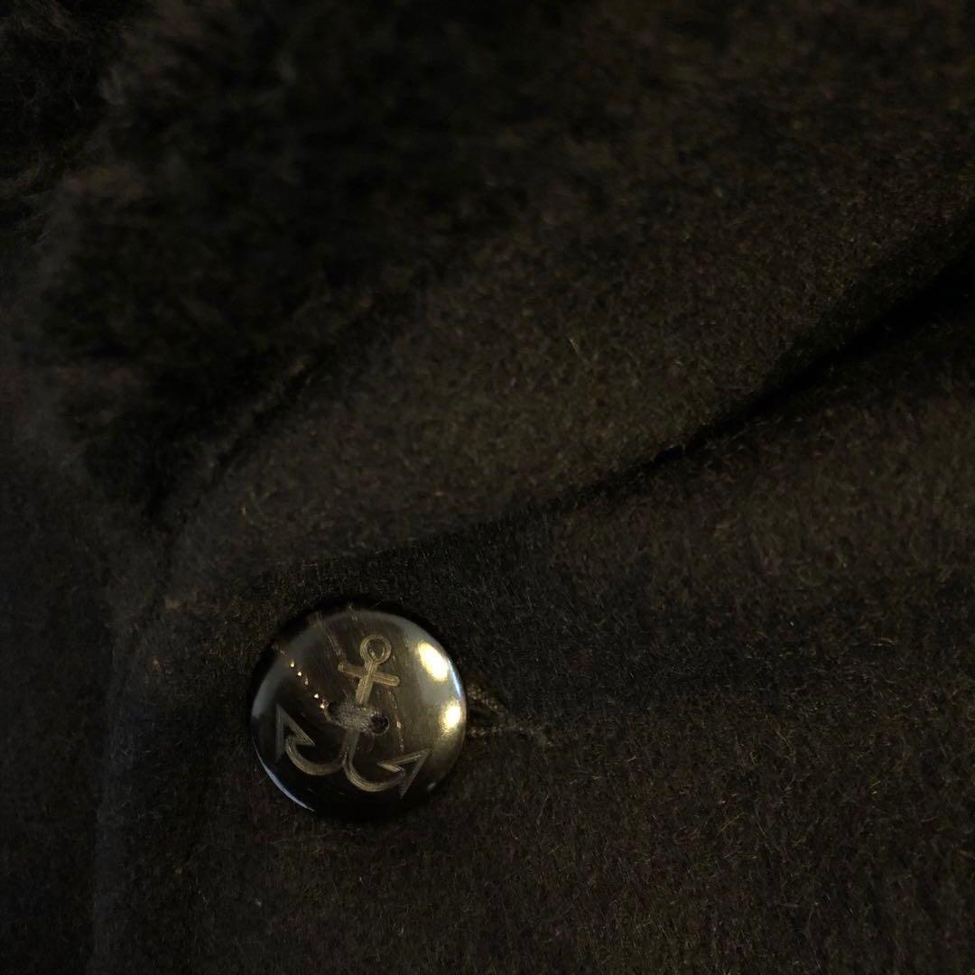 USA製Schott ムートン ピーコート　襟ファー　ショット 36 740N