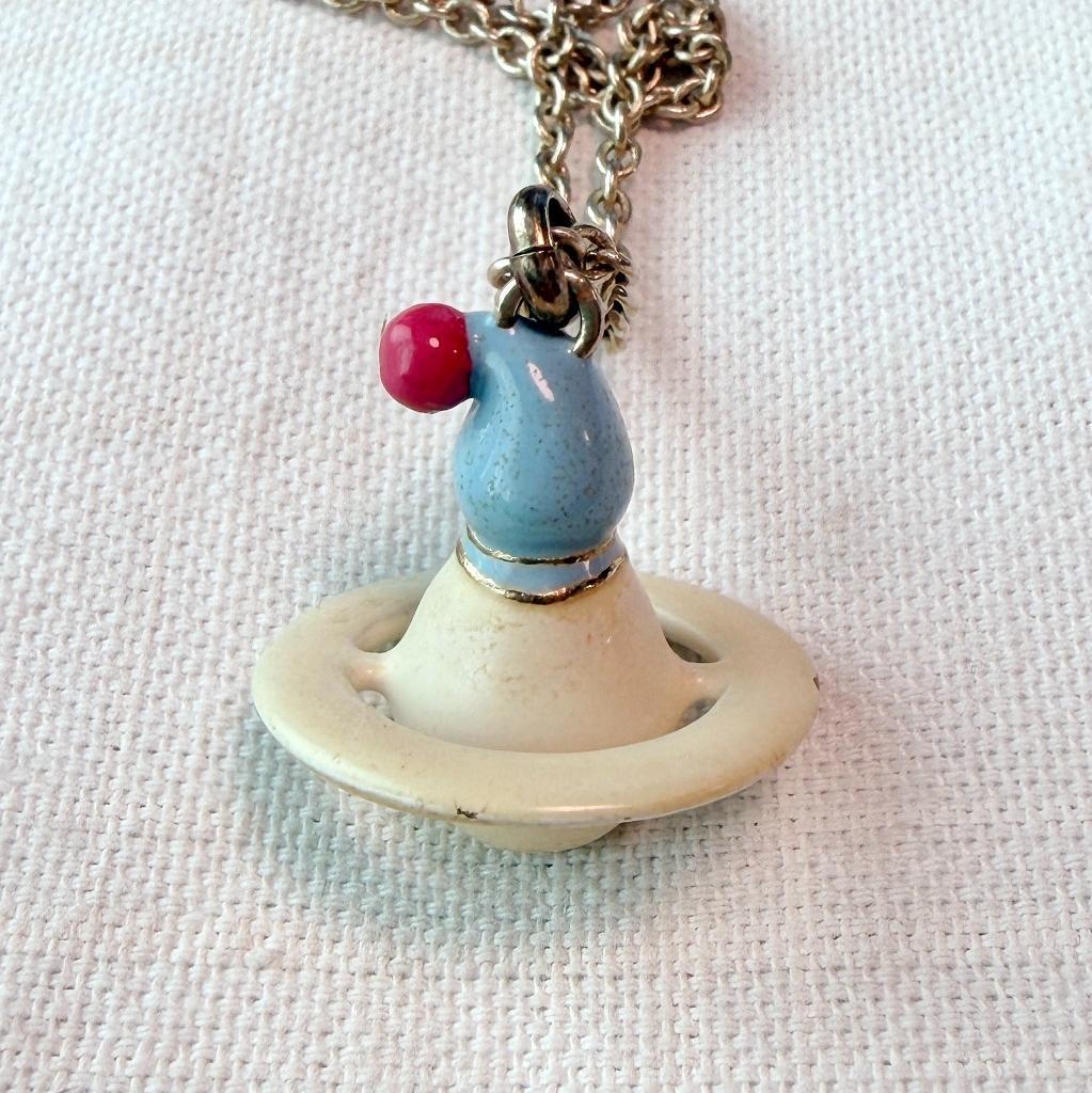 ヴィヴィアンウエストウッド スノーマン オーブ ネックレス 雪だるま