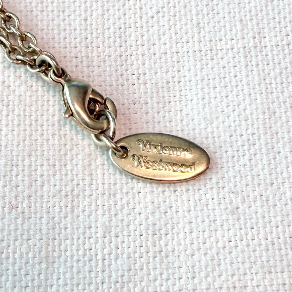 ヴィヴィアンウエストウッド スノーマン オーブ ネックレス 雪だるま