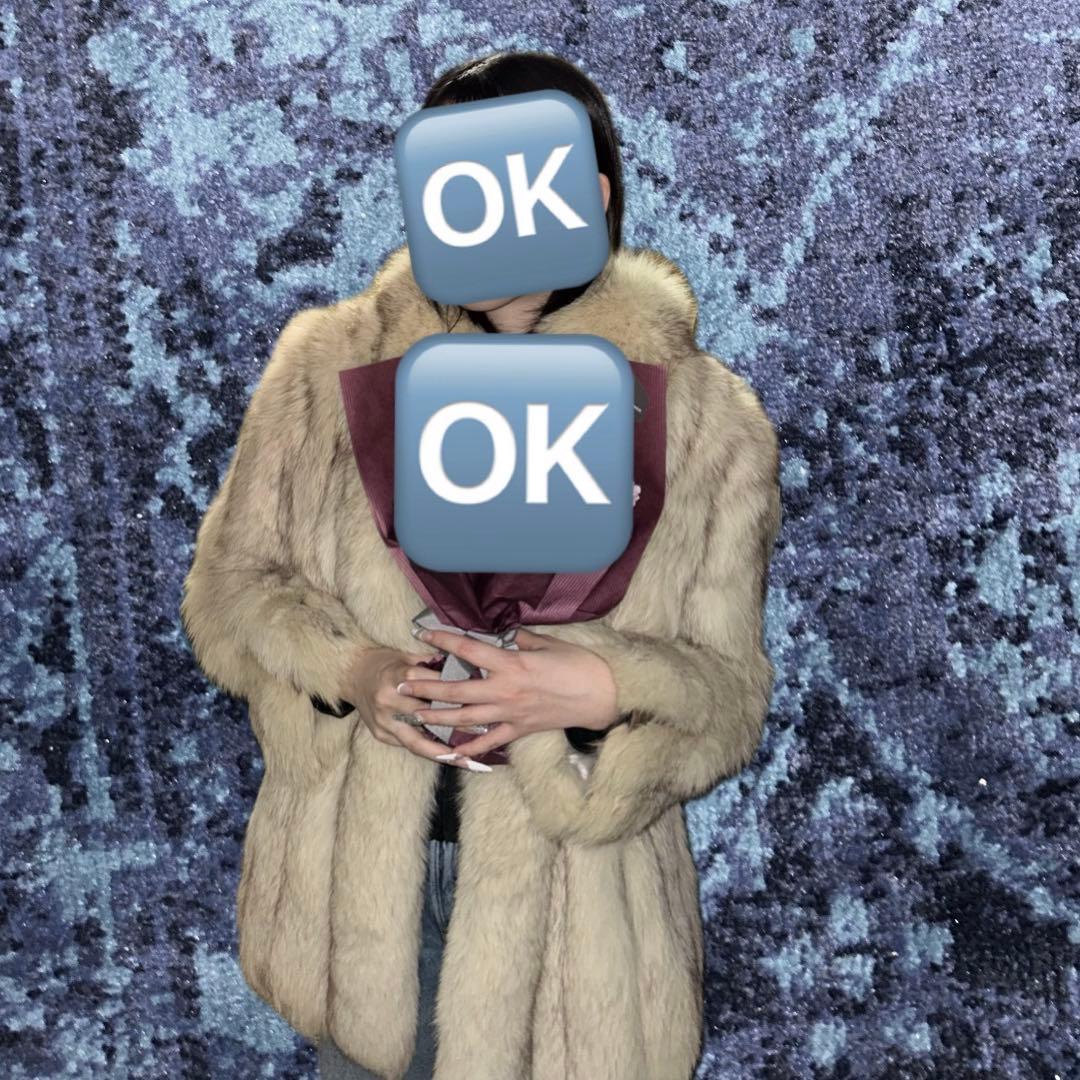 C*i様 リアルファーコート