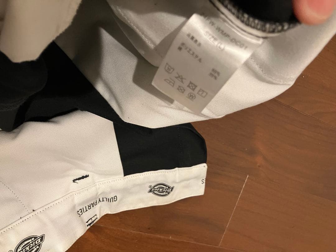 ワコマリアwackomaria✖️ディッキーズブラックLeeほぼ新品ラングラー